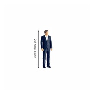 [szluzhen3gv] Resin Figure Toy 1 64 Scale Business Woman Figurine Hand Painted Office Worker Model f