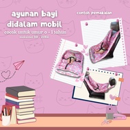 Baby Swing in the car with safety belt for newborns up to 1 year