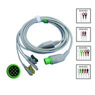 Compatible with Medtronic 12 Pin Patient Monitor, ECG Cable EKG Workstation Lead Wire ECG Cable
