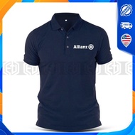 Allianz Insurance / Company Corporate / Embroidery / Uniform / Seragam / Event Baju Polo T Shirt Tsh