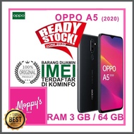 PUTIH Ramlah Shop - OPPO A5 2020 RAM 3GB ROM 64GB ORIGINAL OPPO - White KA-9827-1173
