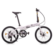 New Dahon Uno Ruby 20" Alloy Folding Bike 451 Shimano 8 Speed Basikal Lipat Dahon.Uno