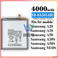 EB-BA505ABU For Samsung A20 A205F A20E A102 A102U A102U1 3000mAh mobile phone battery