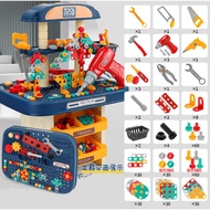 Toolbox Engineer Simulation Repair Tools Pretend Toy Repair Kit Play Toy Set Creative Toy for Kids G