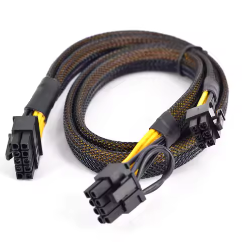 10 Pin to PCI-e 6+2 Pin 8 Pin Power supply cable For HP ProLiant DL380 G6 G7 Server Motherboard PCI 