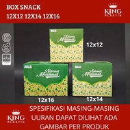 Snack Box 12x12 Young Motif Bread Cake Box Size 12 x 12