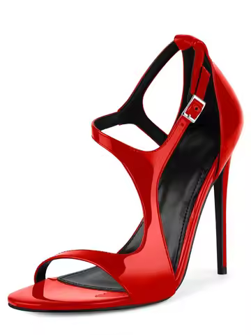 British style open toed high-heeled banquet, wedding banquet, casual fashion, personalized sandals f
