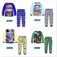 Local Seller Cuddle Me 3 to 13 year old Kids Pyjamas Set Kids Outing Clothing Set