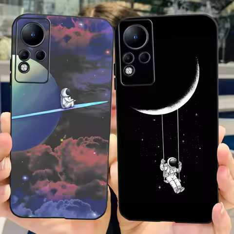 For Infinix Note 11 Case Cute Astronaut Shockproof Silicone Phone Cover For Infinix Note11 Note 12 G