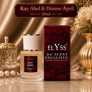 ELYSS DA' SCENT 1 PERFUME EXCLUSIVE 30ML KAY ABEL DIANNE APRIL