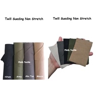 Twill Fury Fabric Twill CP Twill Material Non Stretch Twill Sueding Non Stretch 280 Gram Twill Fury 