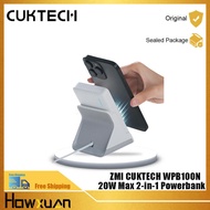 CUKTECH PB200N 20000มิลลิแอมป์ต่อชั่วโมงชาร์จเร็ว55วัตต์แบตสำรองเหมาะสำหรับ Apple iPhone 15 Promax/ 