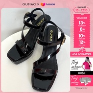 [15 - 17.10| VOUCHER 10-12%] Giày sandal cao gót nữ thời trang GUMAC GF12004
