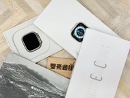 🧸Apple Watch Ultra 1 49mm 電池99% Apple Care+保固到2025/01/31 附贈海洋錶帶 有盒裝有配件  🌟台北西門實體店面