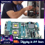 soyoung Gugxiom LGA1356 Server Motherboard for E5 2400 V2 Series  Single Socket C602 Chipset 8 Chann