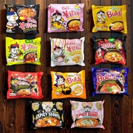 Samyang Buldak Hot Chicken Flavor Ramen (Halal) – Spicy Korean Instant Noodles Loose Pack & Other Ko