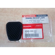 Honda Brio Brake or Clutch Pedal Pad Rubber Cover. Mobilio . Jazz GD3 S RS GE8 GK5 . City GD8 Idsi V