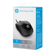 HP 1000 USB Wired Mouse - Plug N Play (4QM14AA UUF)