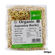 Lohas Organic Japonica Barley 500g 有机大麦 Pearl Barley Barley Seeds