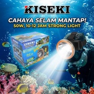 KISEKI Senter Kepala Kiseki CK-GLC 200 Cahaya Putih Tahan Air 15 Meter 3 Mode - jolly mart