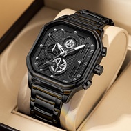 BASID 7260-3/in stock Popular Square Quartz Watch For Men Charm Fashion Waterproof Business Watches