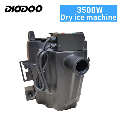 3500W Low Lying Smoke Machine Dry Ice Fog Machine For Wedding Stage Party With Pipe And Nozzle Dry I