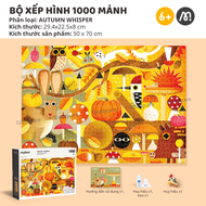 Xếp hình cho bé 1000 mảnh 500 mảnh Mideer Artist Puzzle đồ chơi trí tuệ cho bé