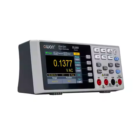 OWON XDM1241 XDM1041 4 1/2 Digital Multimeter Portable Bench True RMS DC/AC Current Voltage USB Mult
