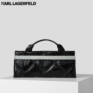 KARL LAGERFELD - K/KROSS DEBOSSED LOGO TOP-HANDLE BAG 231W3036 กระเป๋าถือ