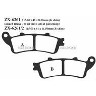 F1b Carbon 2 Brake Pads For HONDA GL 1800 6/7/8/9/A Goling 06-10 Front 1Pair (2Pads) 9