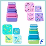 | Hso | Smiggle CLOUD NINE 4 IN 1 NESTED CONTAINERS SMIGGLE Lunch Box SET