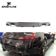 G37 Carbon Fiber Rear Bumper Diffuser for Infiniti G37 G Series 07-13