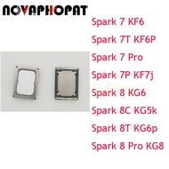 2PCS Loudspeaker For Tecno Spark 7 8 Pro 7T 7P 8C 8T KF6 KF7 KG5 KG6 KG8 Camon 18 Premier CH9 CH9N L