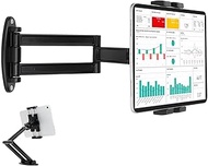 Mippko Foldable Tablet Wall Mount Holder for 7~12.9 inch Tablets iPad/Nexus/LG G Pads/e-Reader/Switc
