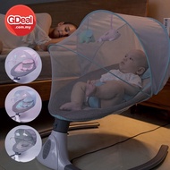 GDeal 4 Speed Baby Electric Rocking Chair Baby Swing Chair With Bluetooth Music And Timer