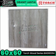 Granit Motif Kayu 60x60 Torch BHD60314 Wood Series Lantai Glossy KW1