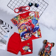 Spider-man 3D superhero sundress gives away a cool superhero mask