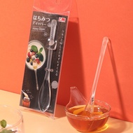 KM.5Transparent stirring stick with long handle, small spoon for milk powder, ice cream spoon, mixin
