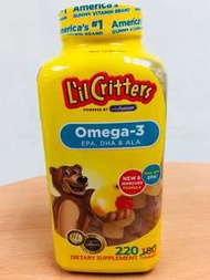 美國L'il Critters Omega 3魚油軟糖220粒