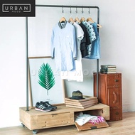 LIVIA Modern Industrial Open Concept Wardrobe