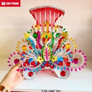 Velvet frame crown for statues from 80cm to 1m2 high