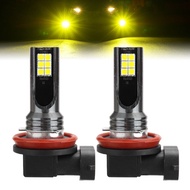 H11 H8 Lamp Bead LED Fog Light Bulb 108W DRL Headlamp 3000K Golden Yellow