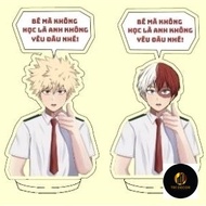 Standee helps study Shoto Todoroki, Bakugou Katsuki | My hero Academia | MHA MHA