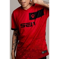 Sentinels Valorant   Esports Jersey Game Player Fans Name Custom T-shirt Men Esports Red Uniform Clo