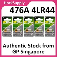[5pcs] GP 476A 4LR44 L1325 PX28A A544 V4034PX High Voltage Alkaline Battery 6V [Authentic]