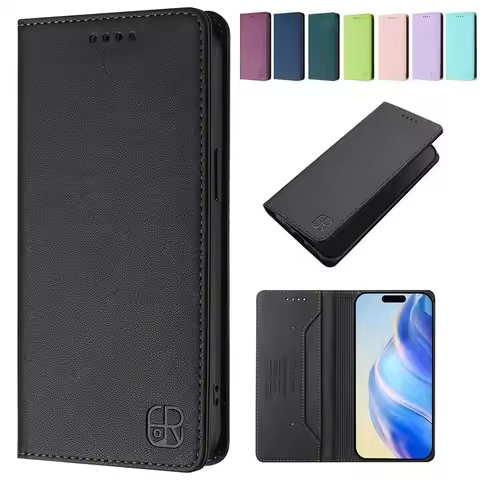Magnetic Leather Wallet Flip Case For Moto G10 G20 G30 G31 G41 G51 G71 G22 G32 G42 G52 G62 G72 G82 G