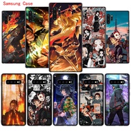 NR4 Anime Demon Slayer Soft silicone Case for Samsung J4 J6 J8 2018 J7 Core Pro J730