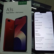 hp oppo A 3s second
