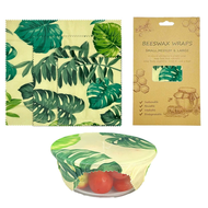 Beeswax Food Wrap (3 Pieces)/Food Storage/Organic/Fridge/Tableware/Kitchen/Home