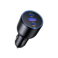 UGREEN 130W Cigarette Lighter Socket USB-C Car Charger, 3 Ports [PD 100W/30W + SCP 22.5W] PD3.0/QC4.